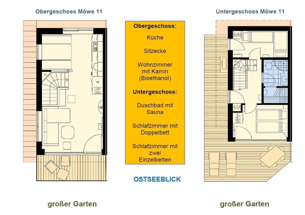 Ferienhaus Moewe 11 Marina Wendtorf Exteriör bild